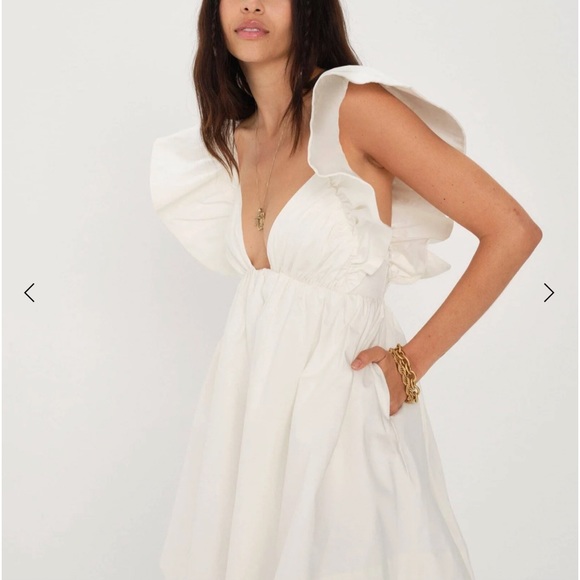 🤍FOR LOVE AND LEMONS CLEMENTINE MINI DRESS🤍 - Picture 2 of 4